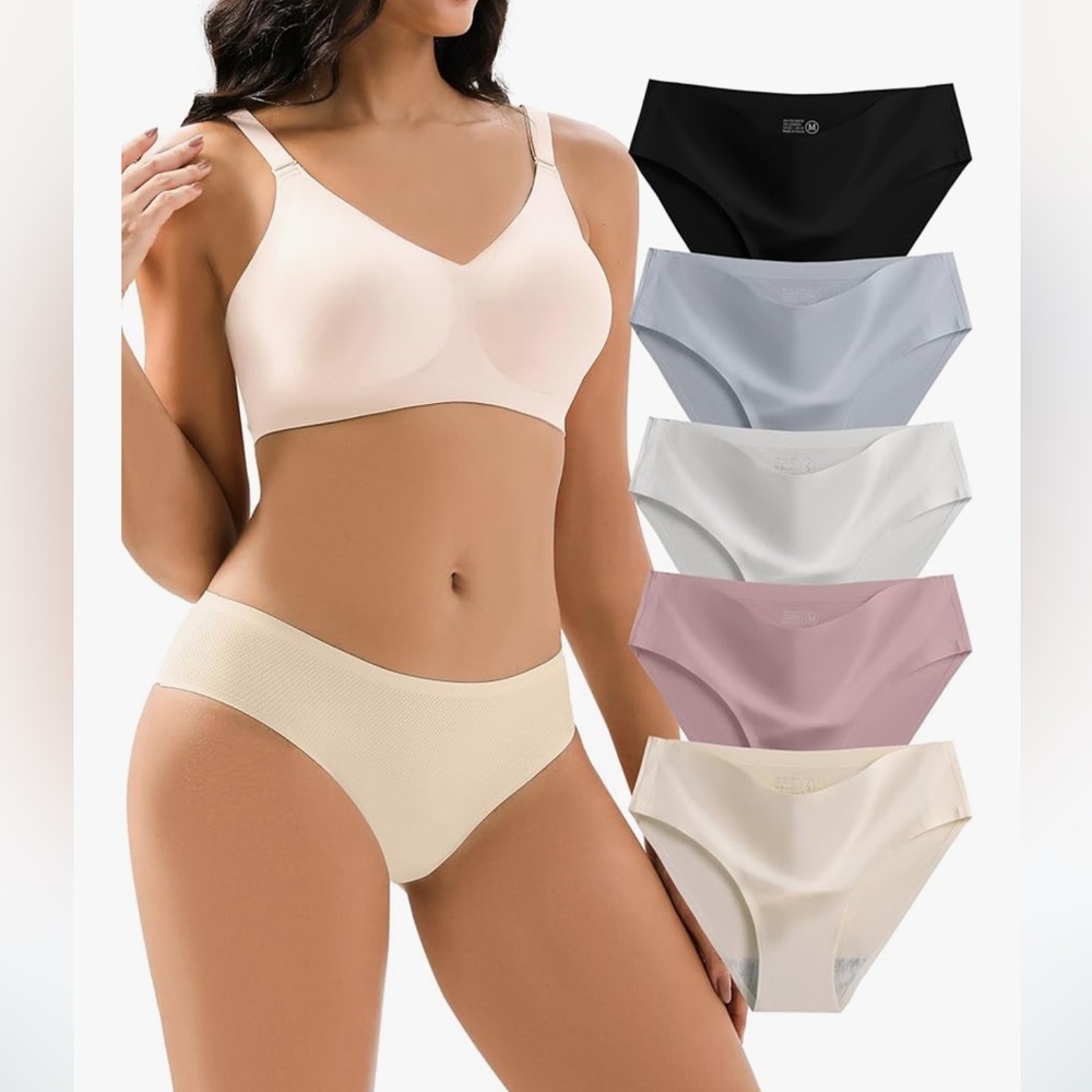 Women's Seamless  Panties 5 Pack